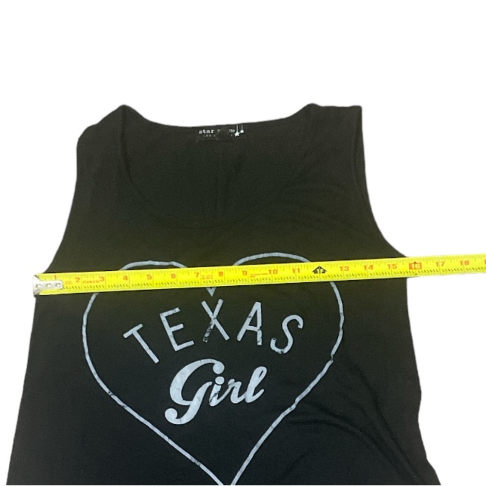 Black Texas Girl Sleeveless super cute tank top - Picture 3 of 6